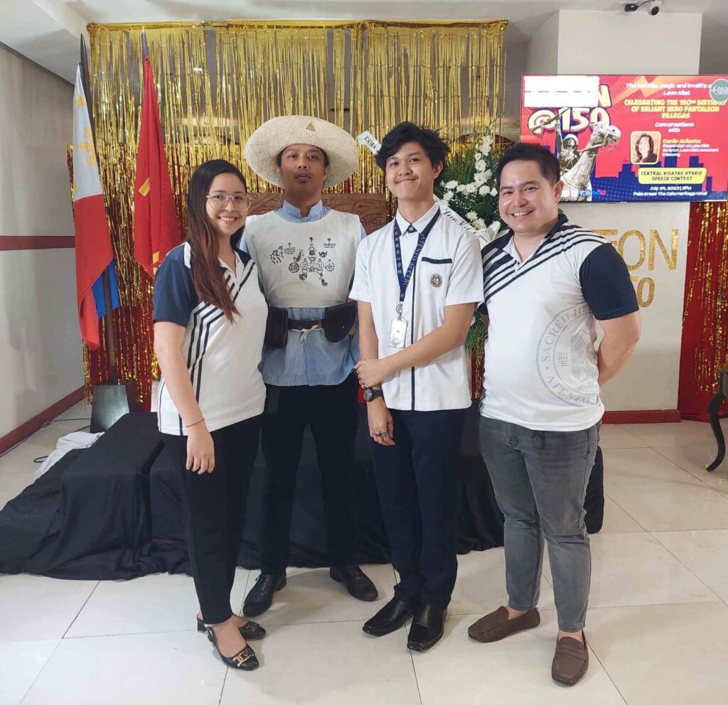 Gabriel Samson Secures 1st Place in Central Visayas-Hybrid Speech Contest