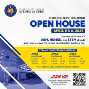 SENIOR HIGH SCHOOL DEPARTMENT OPEN HOUSE