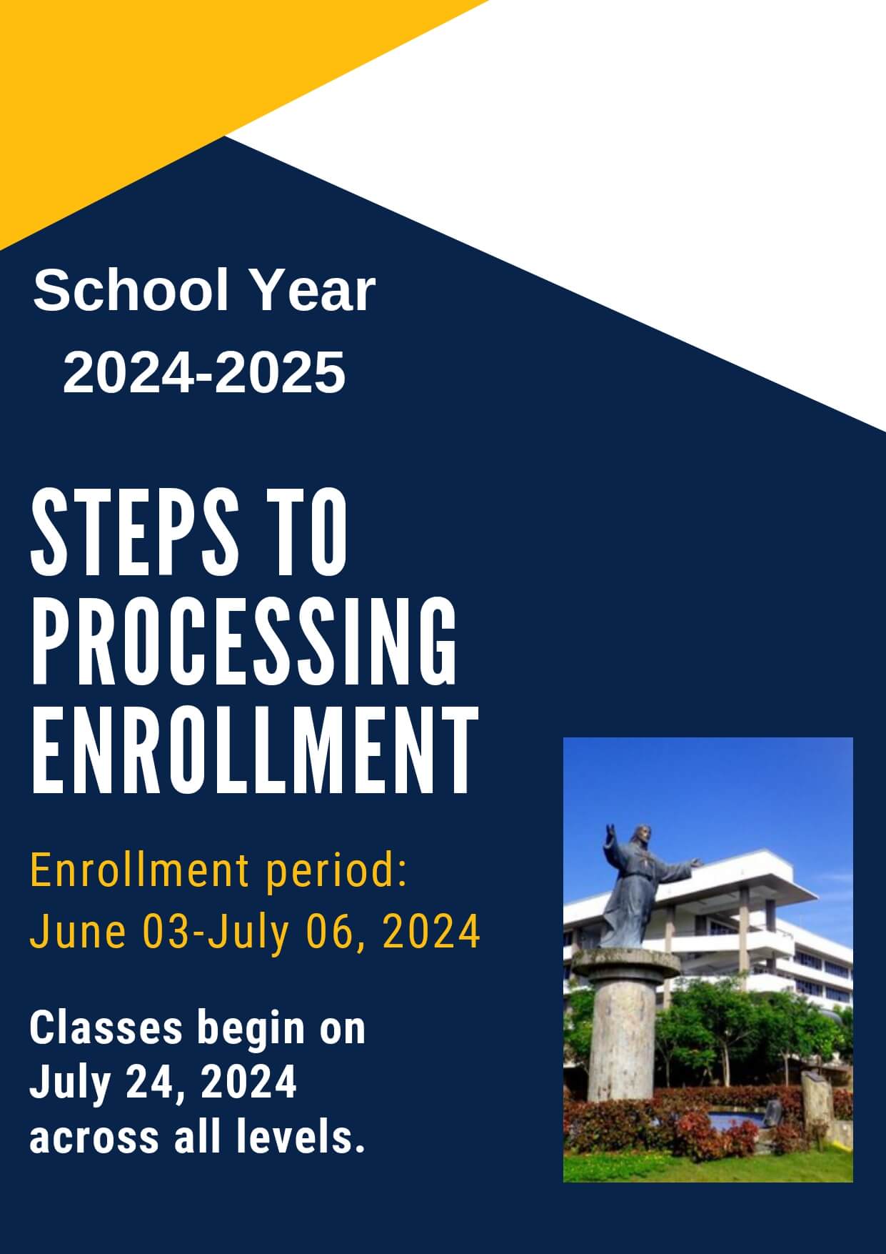 STEPS TO PROCESSING ENROLLMENT