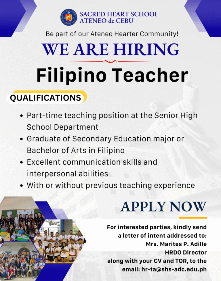 PART-TIME Filipino SHS